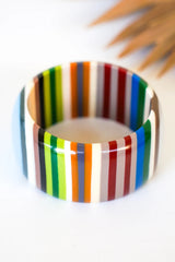 Market Stripe Bangle Bracelet
