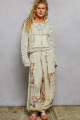 Crochet Patch Hoodie