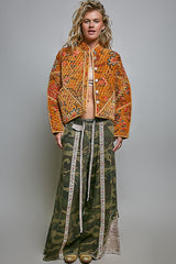 Quilted Velvet Jacket