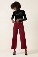Meg High Rise Fab Ab Wide Leg