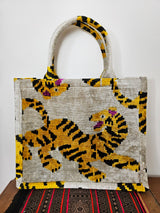 Velvet Tote Bag