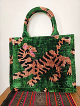 Velvet Tote Bag
