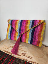 Ikat Clutch Bag