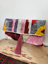 Ikat Clutch Bag