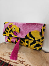 Ikat Clutch Bag