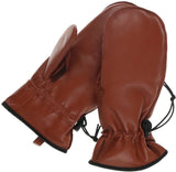 Leather Glitten With Toggle