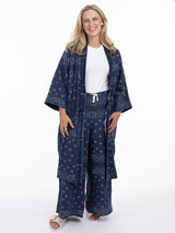 Bandana Long Cardigan