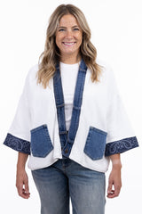 Banded Rock Cardigan