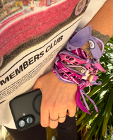 Pink and Purple Phone Cord