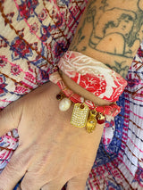 Cosmic Vibes Rhinestone Tag Necklace