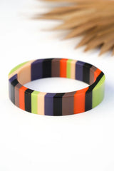 Sunset Carnival Bangle Bracelet