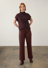 Ottoman Cap Sleeve Sweater