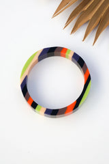 Sunset Carnival Bangle Bracelet