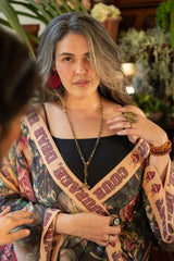 Friendship Love and Truth Cropped Kimono