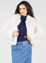 Faux Fur Cropped Jacket