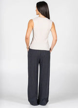 Wide Leg Stripe Pant