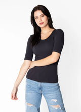 Seamless Short Sleeve Rib Top