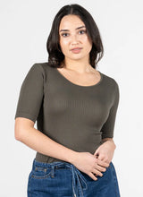 Seamless Short Sleeve Rib Top