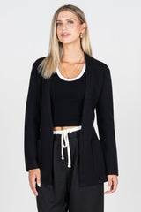 Belted Knit Cardigan