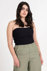 Ottoman Rib Tube Top