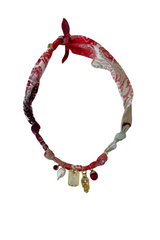 Cosmic Vibes Rhinestone Tag Necklace