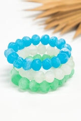 Beach Rocks Stretch Bracelet