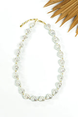 Tidefall Shell Pearl Necklace
