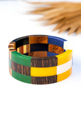 Island Mosaic Bangle Bracelet