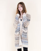 Snake Eye Open Cardigan