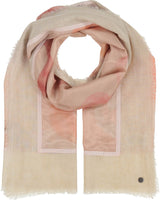 Painted Circles Patchwork Scarf