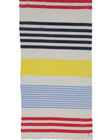 Multi Banded Stripe Scarf