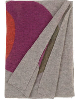 Knitted Scarf with XL Dots