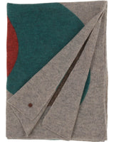 Knitted Scarf with XL Dots