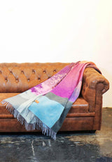 Abstract Cashmink Throw