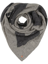 Oversized Love Knit Printed Scarf