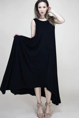 Sleeveless Harem Dress