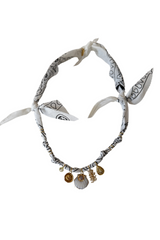 Golden Fluo White Shell Necklace