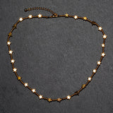 Short Star Necklace GOLD