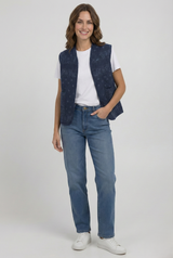 Bandana Quilted Vest