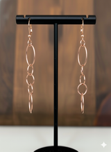 Delilah "Fun Flirty" Earrings - Rose Gold