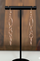 Delilah "Fun Flirty" Earrings - Rose Gold