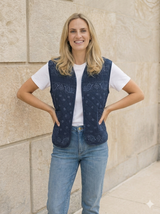 Bandana Quilted Vest