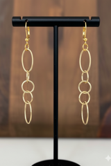 Delilah "Fun Flirty" Earrings - Gold