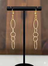 Delilah "Fun Flirty" Earrings - Gold