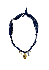 Hydra Island Ultramarine Shell Necklace