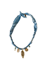 Hydra Island Sky Lucky Fish Necklace