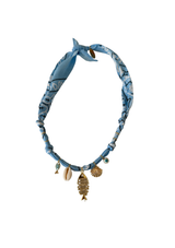 Hydra Island Sky Lucky Fish Necklace