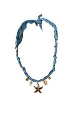 Hydra Island Sky Starfish Necklace