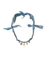 Hydra Island Sky Seahorse Necklace