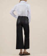 Meg HR Fab Ab Coated Wide Leg